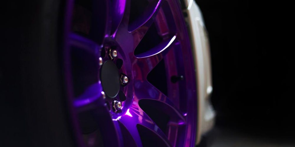 Candy Purple Wheels Intuitive Powder Coating NJ